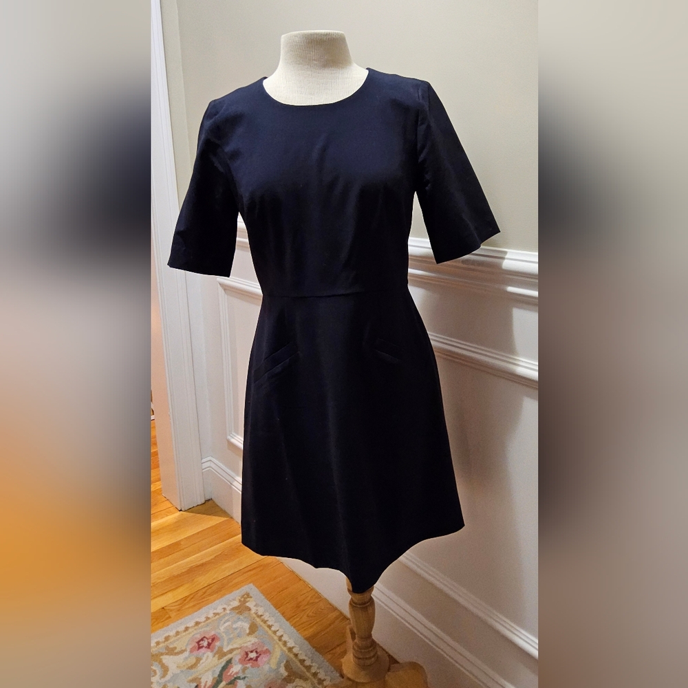 J. Crew Classic Black Mini Dress
